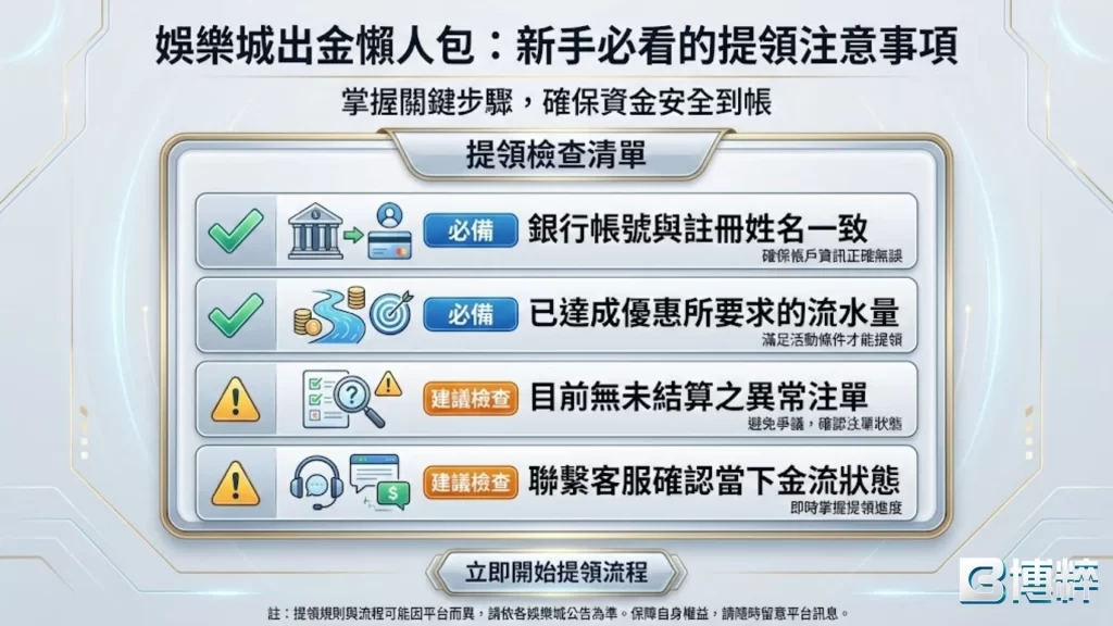 娛樂城出金