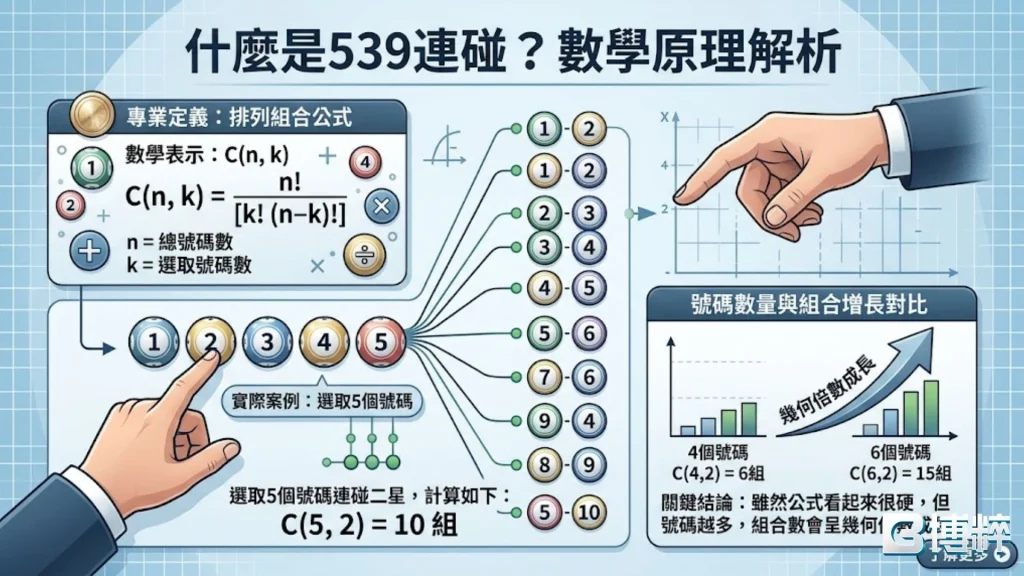 連碰是什麼：其實就是獎號的排列組合全包